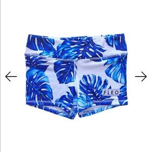 FLEO Blue Monstera Leaves 3.25